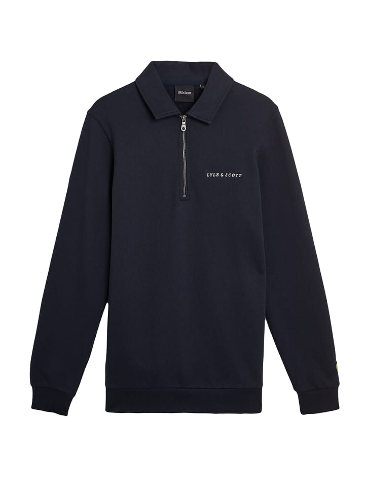 

Толстовка Lyle & Scott Sweatjacke, цвет Tiefblau/Hellbeige