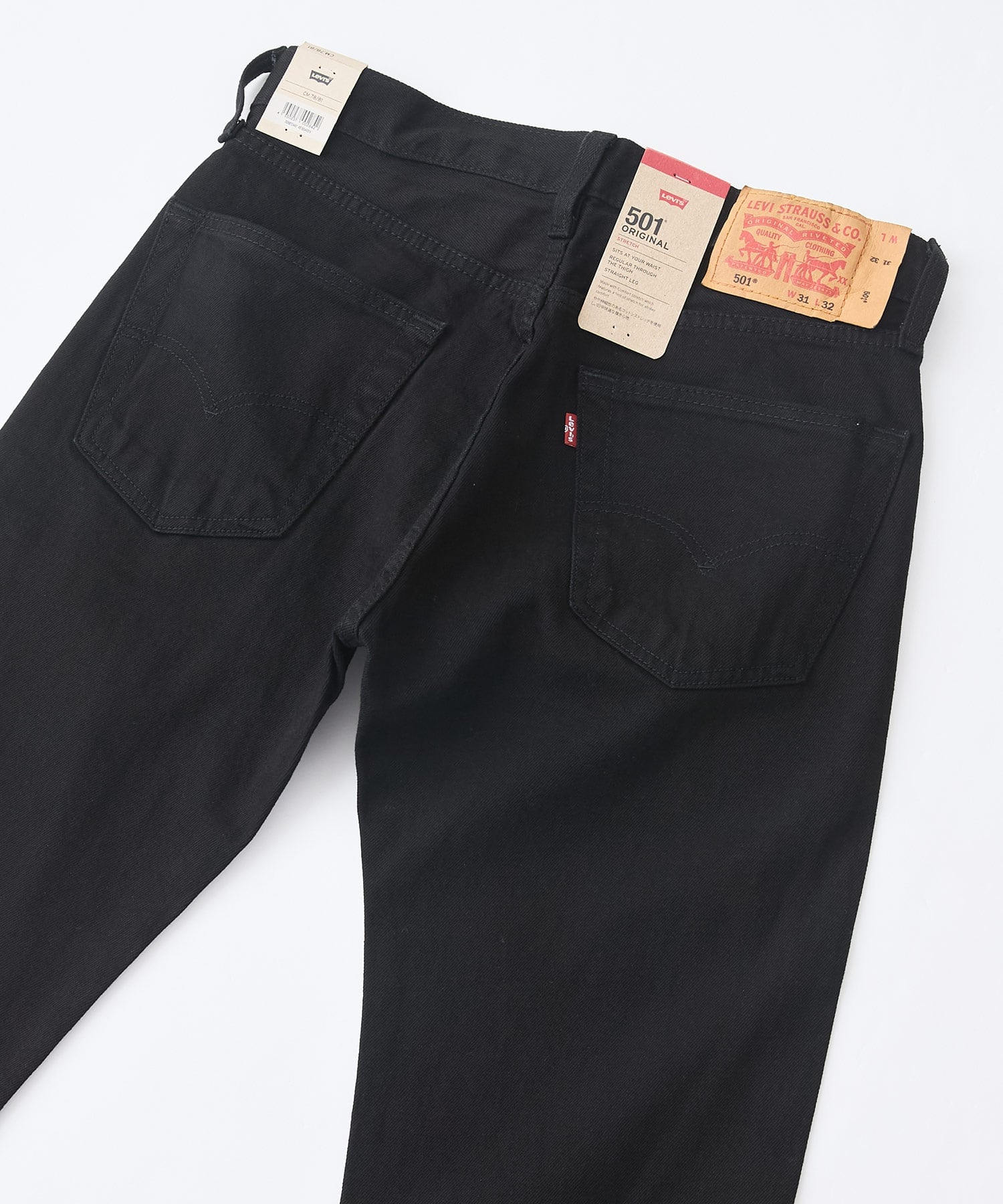 Джинсы Levi's/(M)501 Оригинальный крой 00501 Levi's Levi'S, black