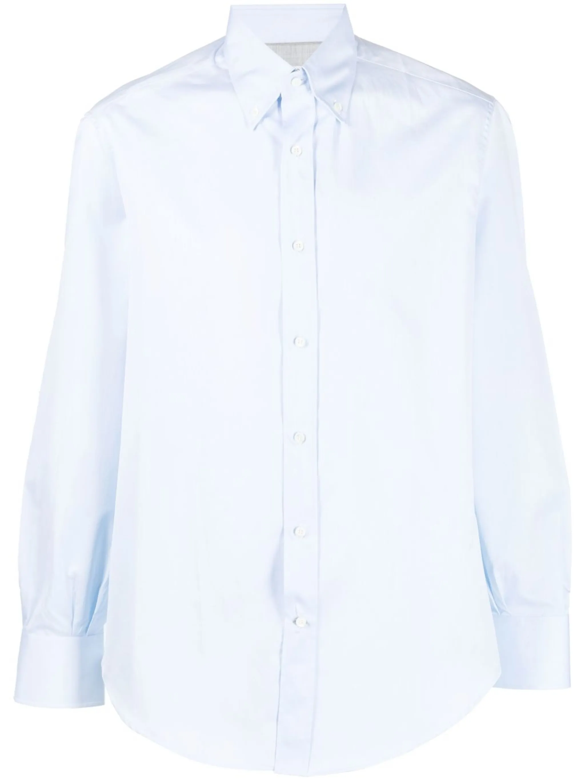 

Рубашка с длинными рукавами Brunello Cucinelli, синий