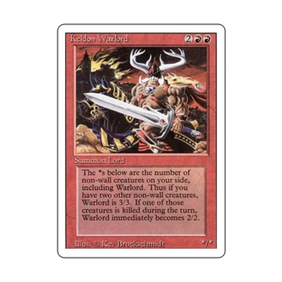 

CCG Келдон Военачальник (Ю), MTG - 3rd Edition (Revised)