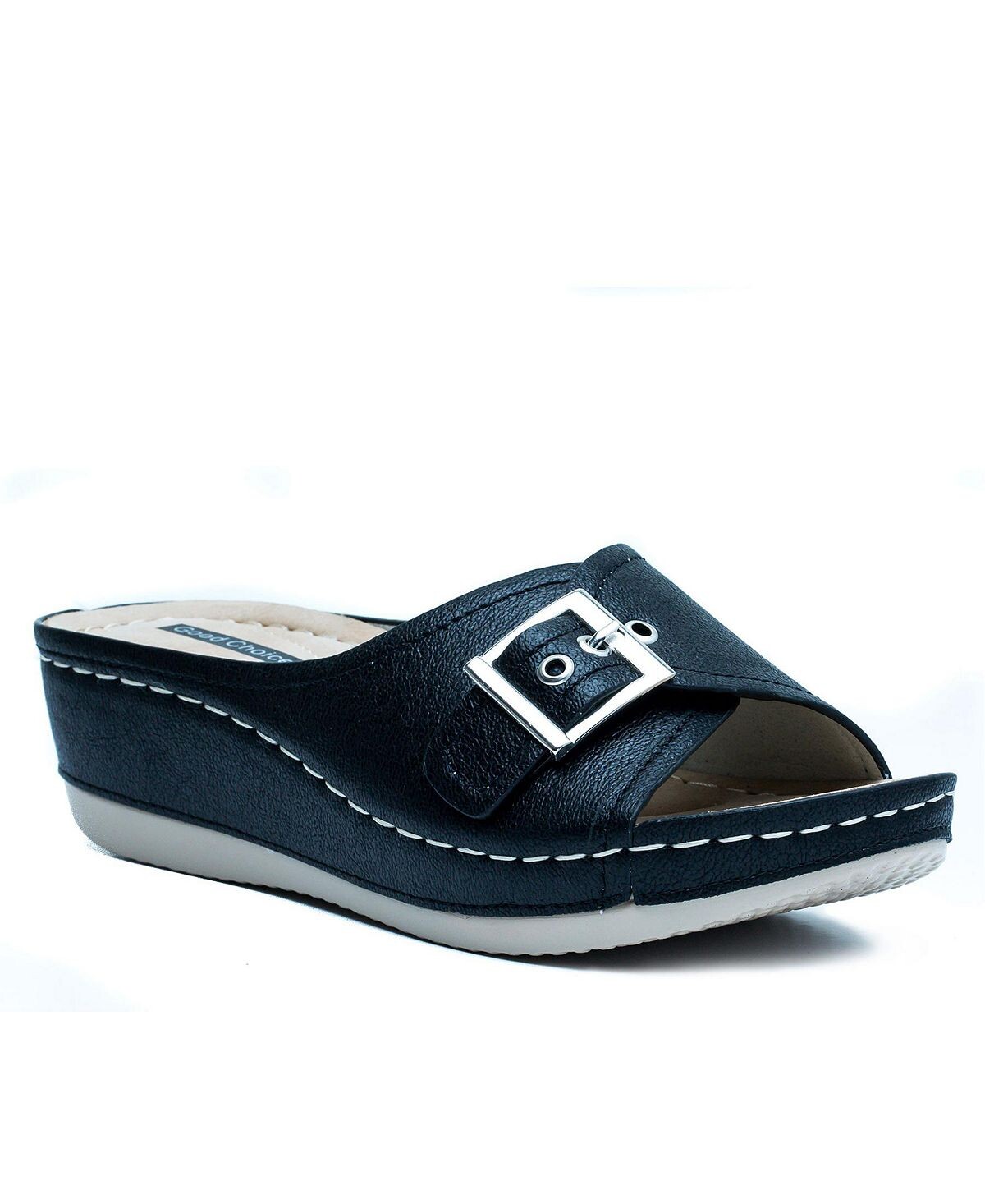 

Женские босоножки Justina на танкетке GC Shoes, черный