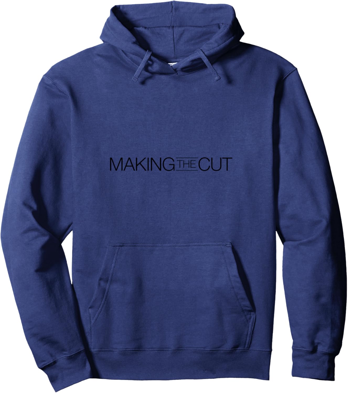 

Толстовка с логотипом Making the Cut - черный текст, синий, размер S