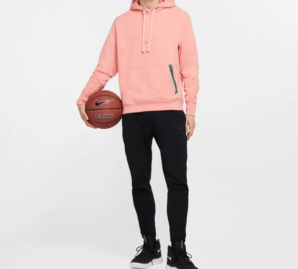 Толстовка Nike DNA Small Label Printing Basketball Pink, розовый — фото 4