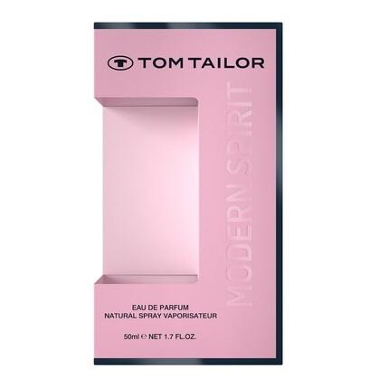 Tom Tailor Modern Spirit Perfume для женщин 50 мл — цветочная парфюмированная вода с веганской формулой — бергамот, цветы, мускус, сандал и ваниль — бодрящий и свежий — фото 3