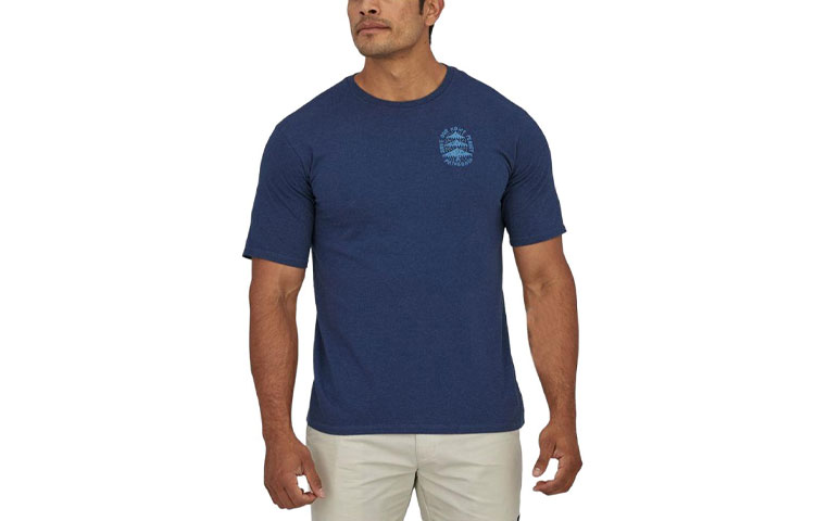 

Футболка Responsibili Tee мужская синяя Patagonia, Синий/CUBL