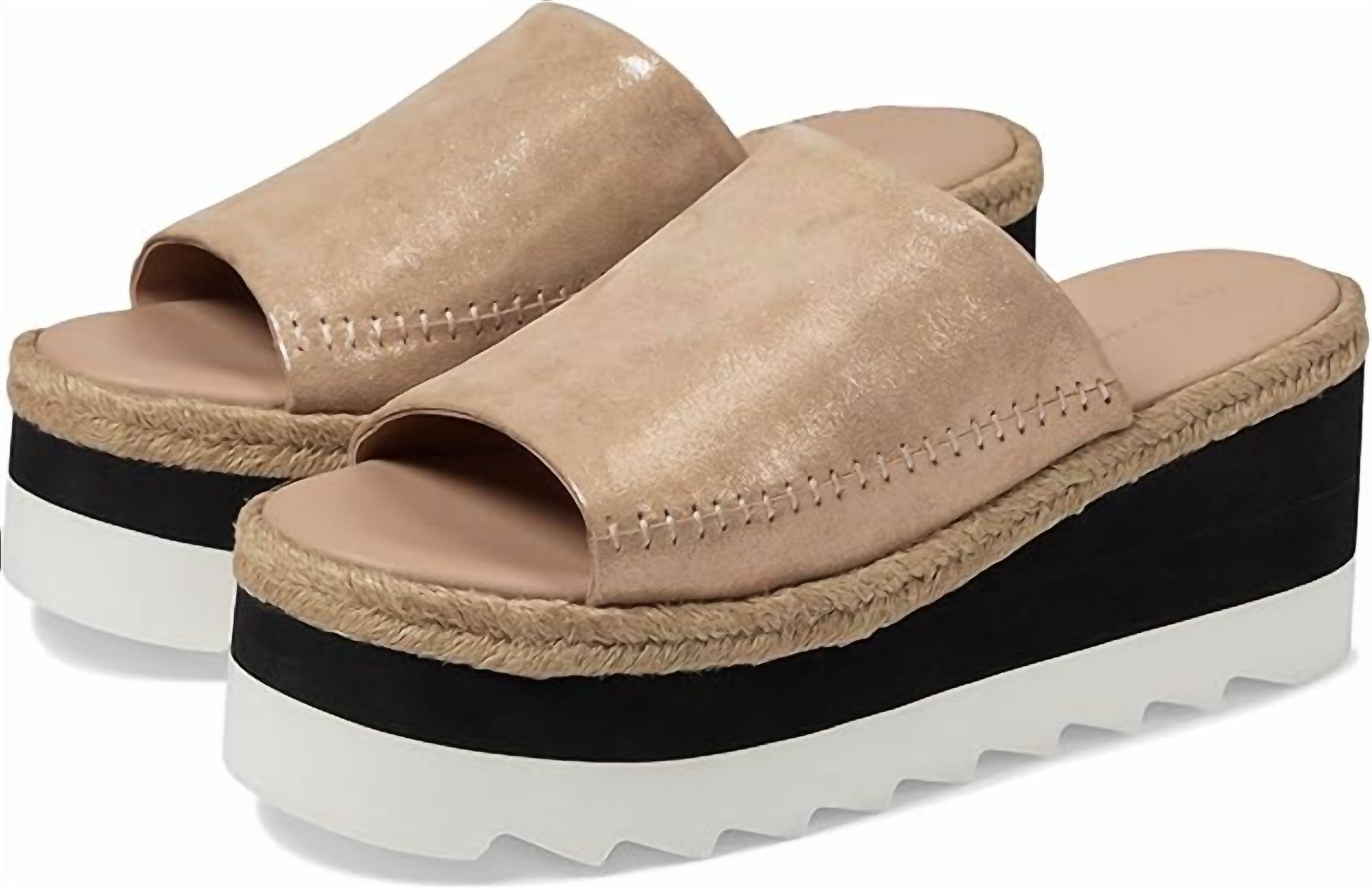 Women's Santorini Espadrille Sandal In Rose Gold Free People — фото 2