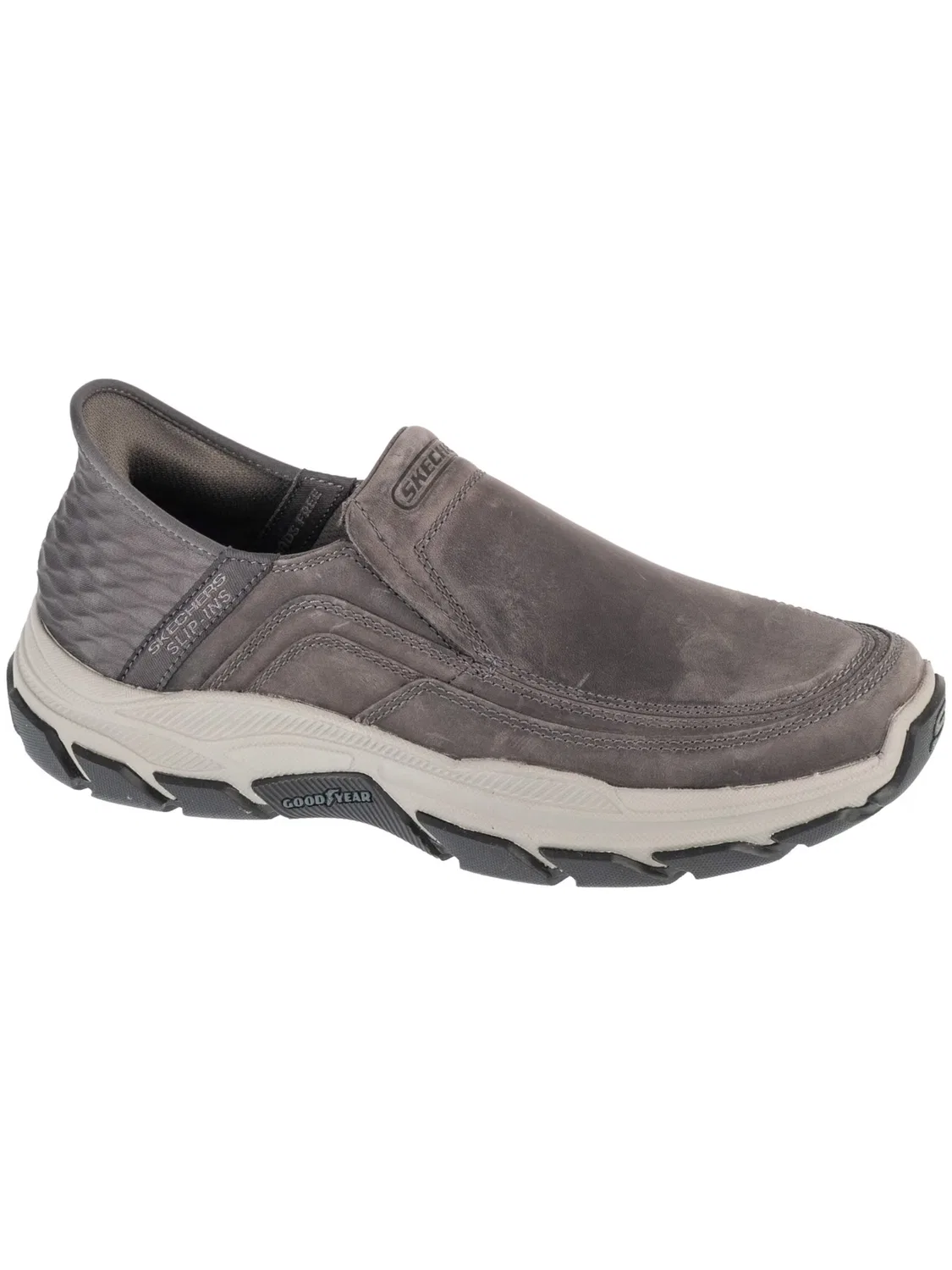 Слипоны 'Skechers Slip-Ins Respected - Elgin' Skechers, Dark Grey — фото 2