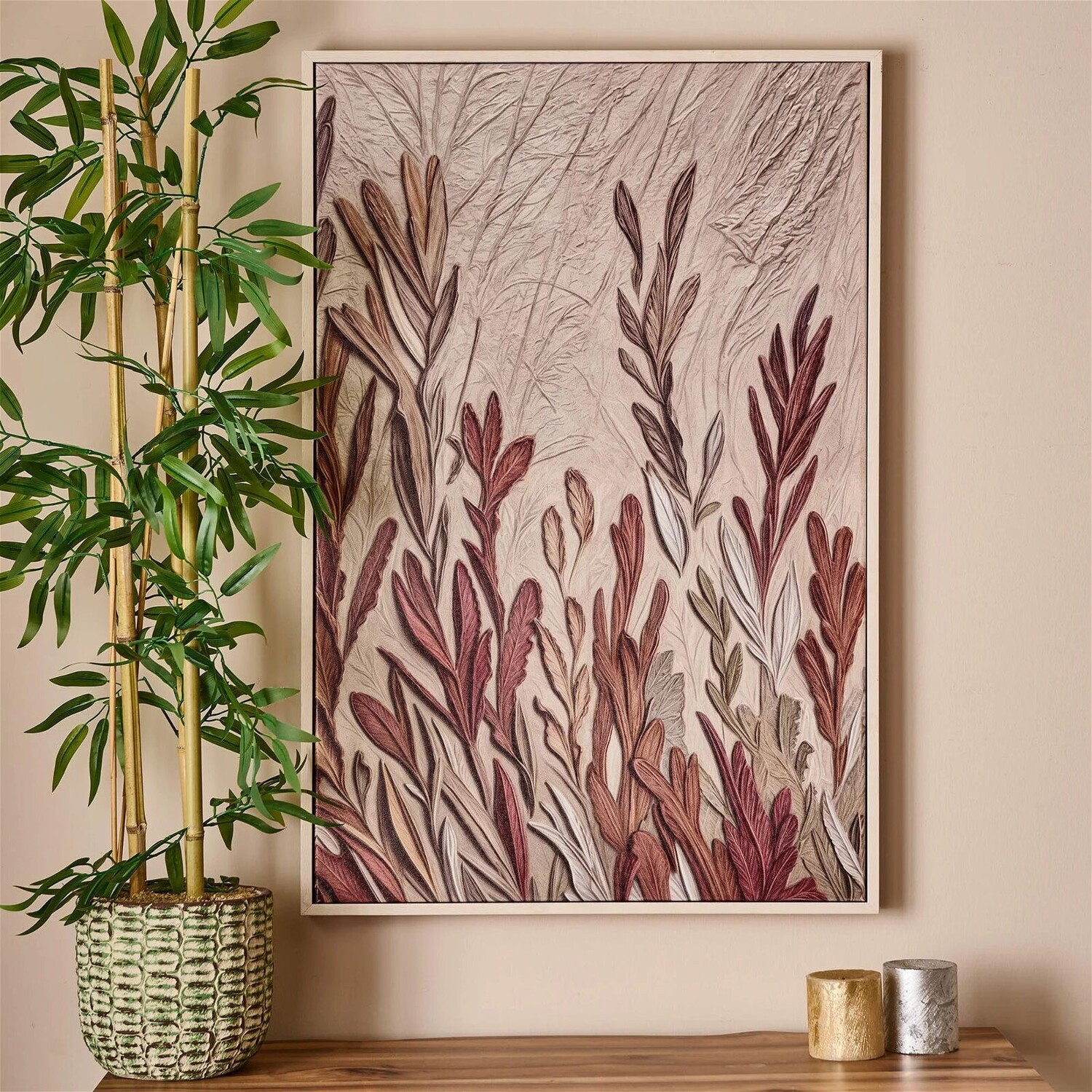 

Ботаническая картина Evidea Deco - Бежевый - 60x90 см