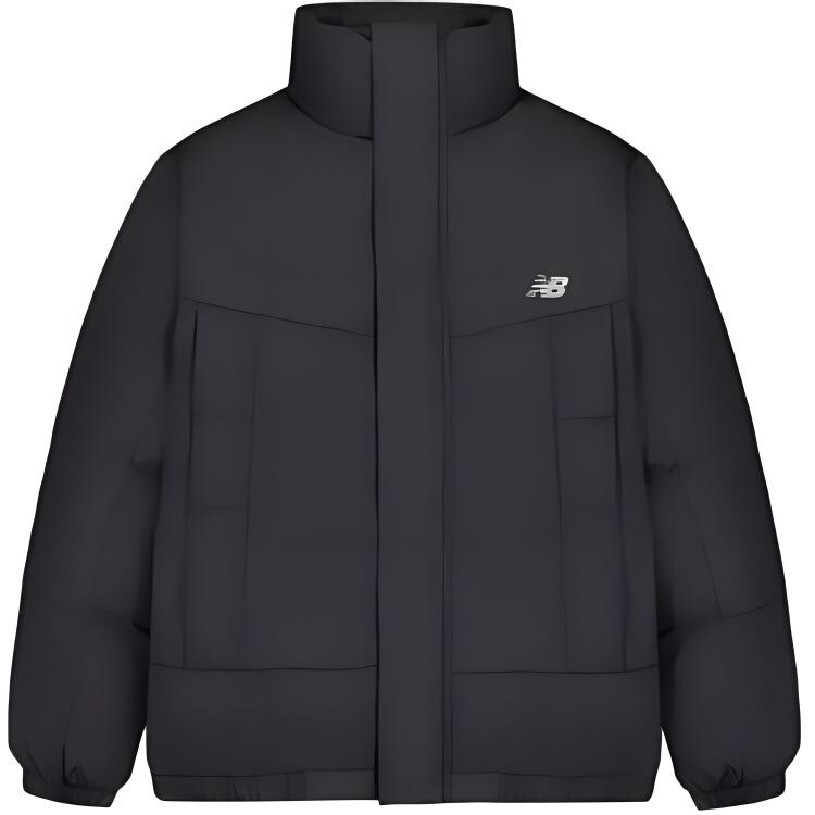 

Пуховик унисекс черный New Balance