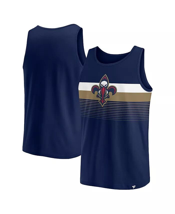 

Мужская майка New Orleans Pelicans Wild Game Fanatics, синий