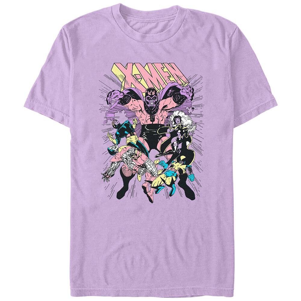 

Мужская футболка Comfort Colors X-Men Magneto Controls с графическим рисунком Licensed Character, цвет Orchid