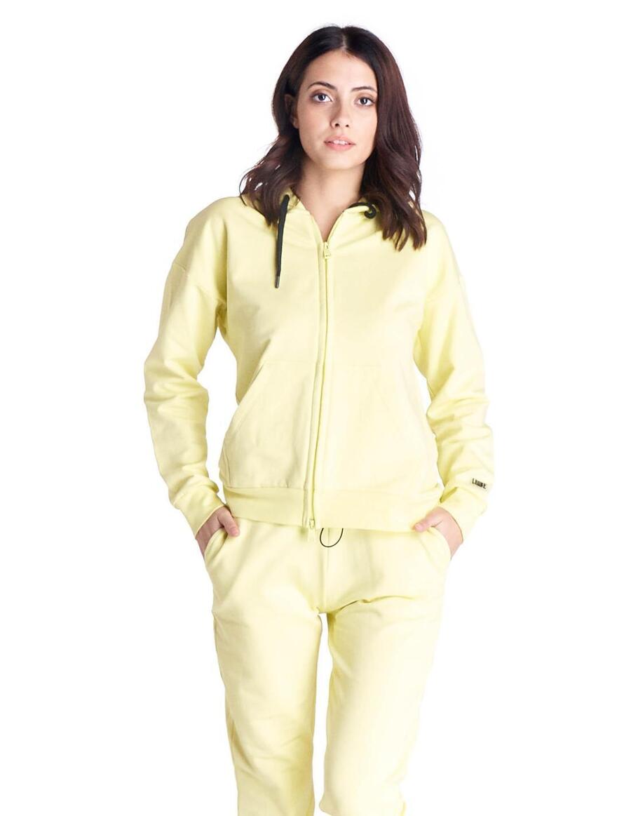 

LEONE 1947 APPAREL Базовый женский спортивный костюм Welcome Back с капюшоном и молнией.