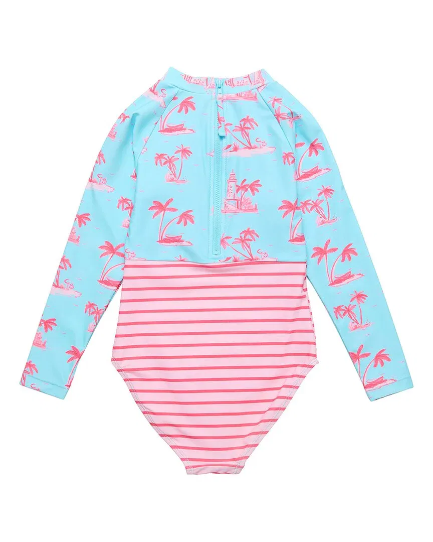 Snapper Rock Lighthouse Island Sustainable Surf Suit, синий — фото 2