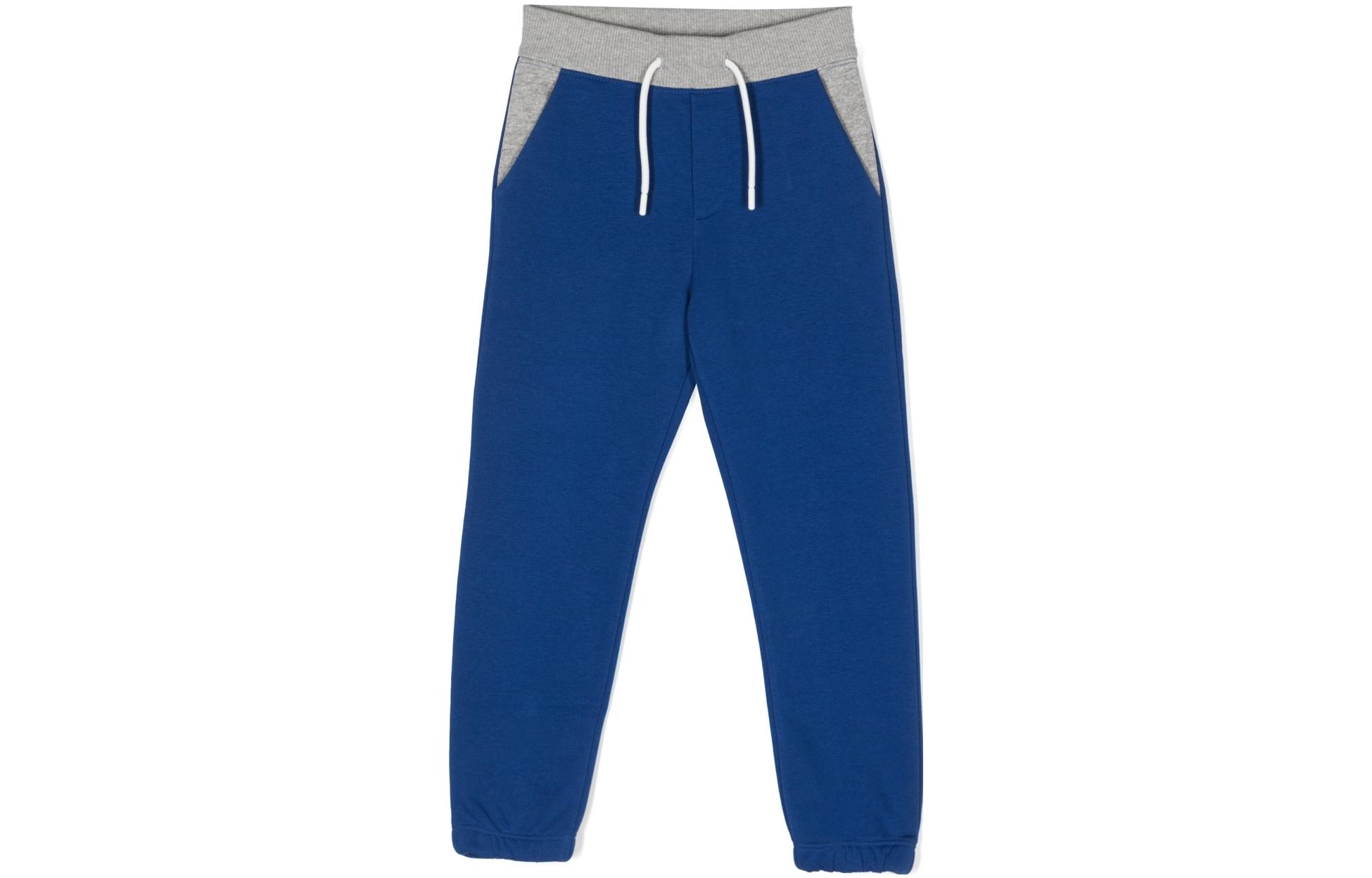 

Детские вязаные спортивные штаны EMPORIO ARMANI, синий