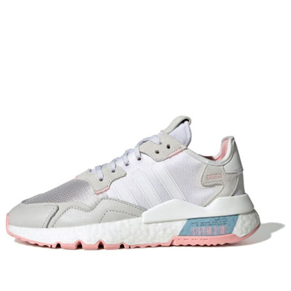 Кроссовки оригинальные nite jogger Adidas, белый