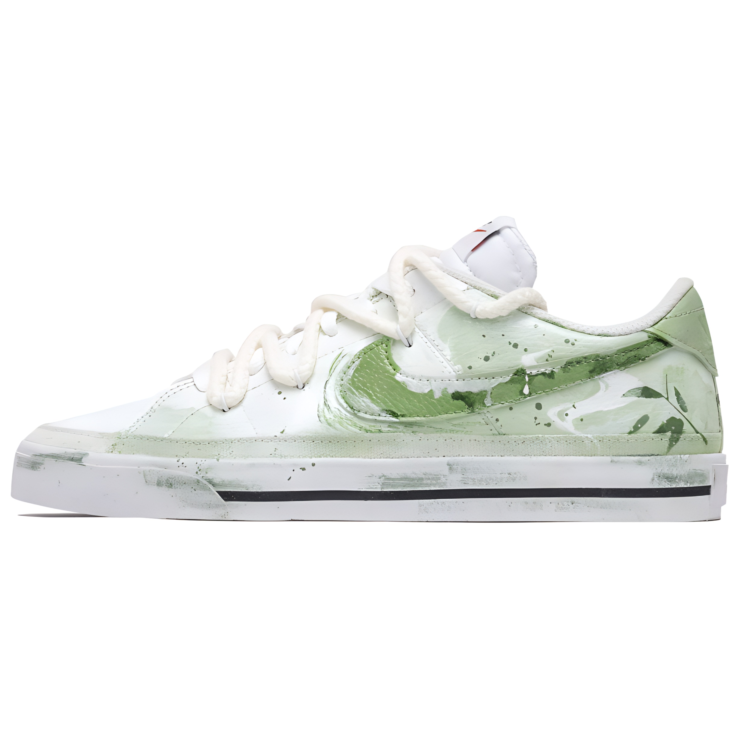 

Nike Кроссовки для скейтбординга Court Legacy, мужские, низкие, зеленые/белые