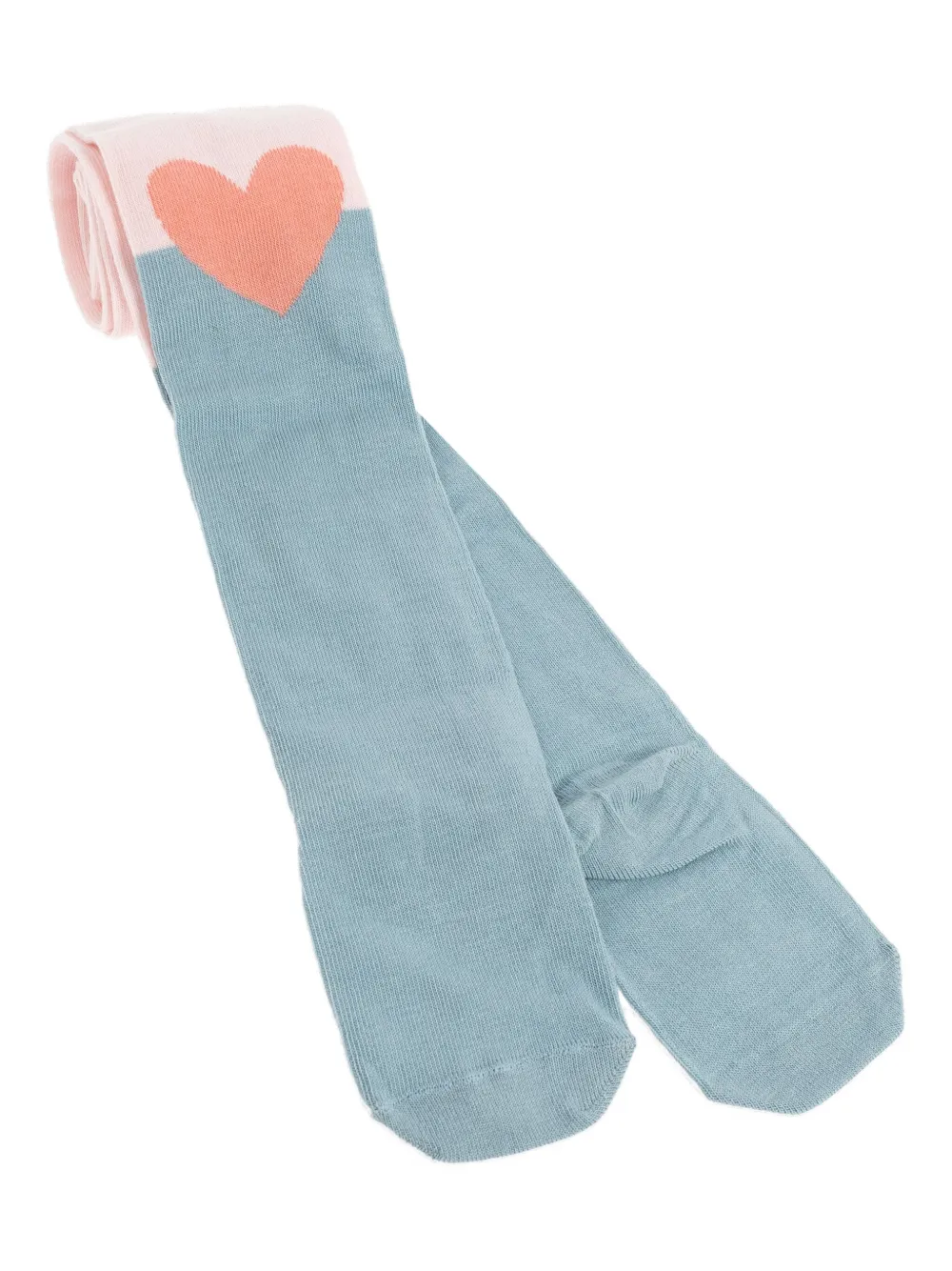 

Колготки с сердечками Stella Mccartney Kids, розовый