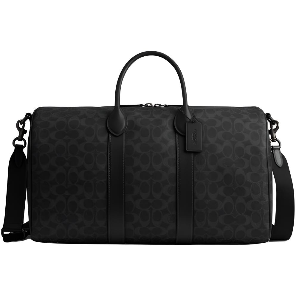 

COACH Искусственная кожа Дорожная сумка Унисекс Черная