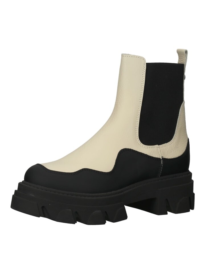 

Ботильоны Steve Madden, цвет schwarz/beige