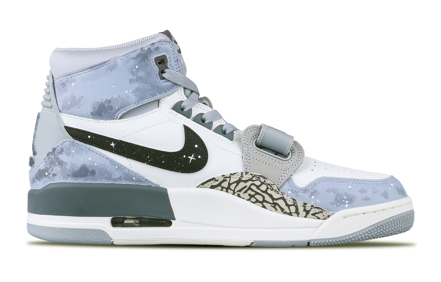 Мужские баскетбольные кроссовки Jordan Legacy 312 Vintage, Space Walk Gray — фото 2