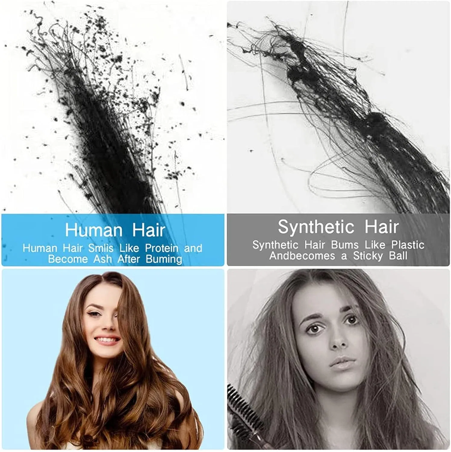 Накладные волосы 6D Real Hair Extensions 2-го поколения Mkll, #1 — фото 3