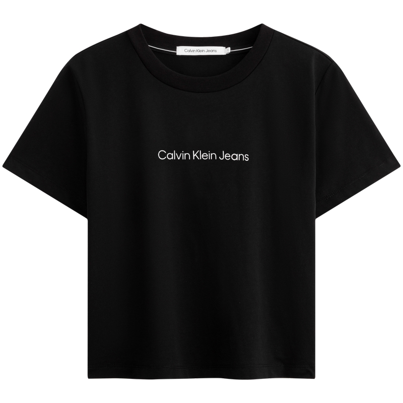 Футболка CALVIN KLEIN SS24 женская, BEH-космический черный — фото 2