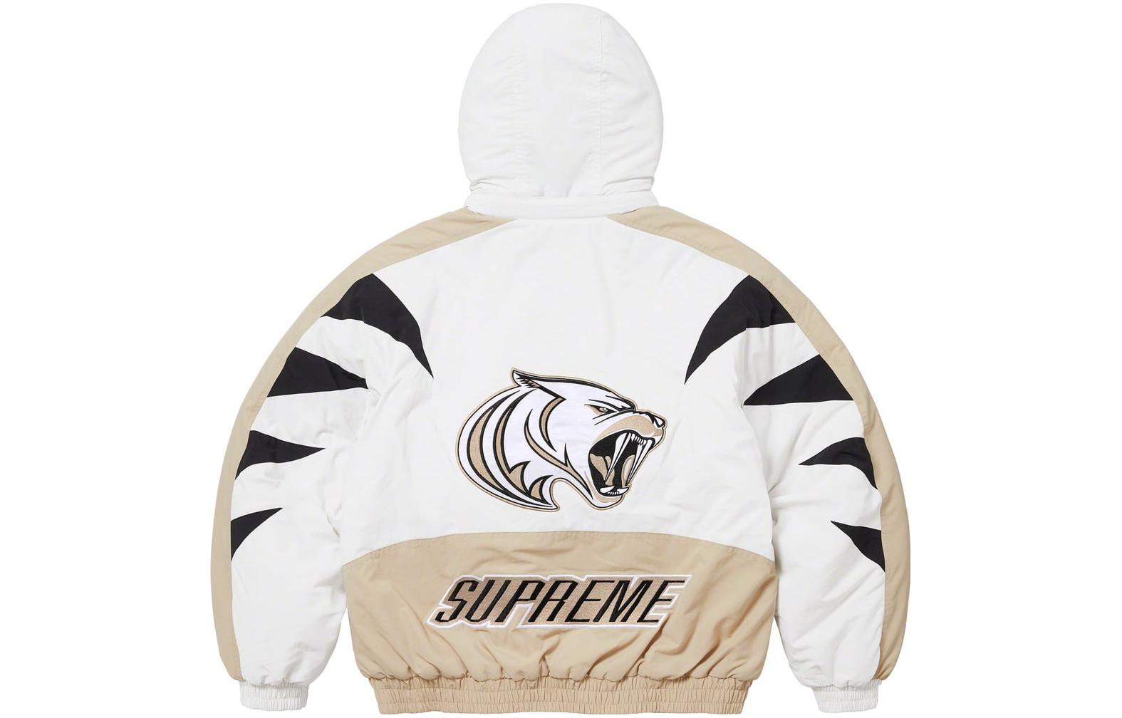 

Supreme Куртка пуховик для болельщиков, Gray/Grey