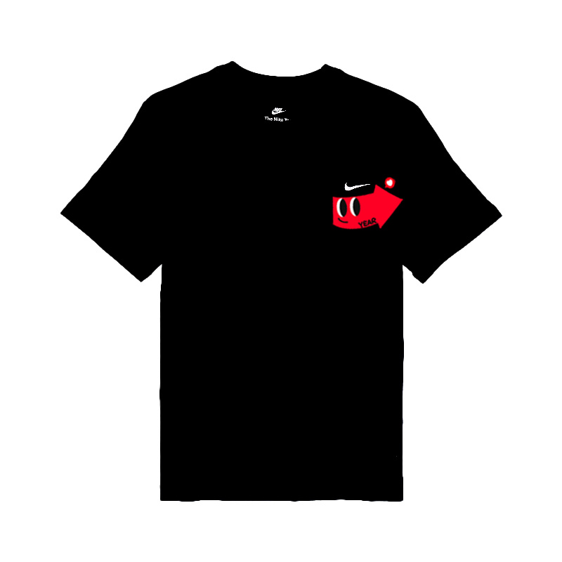 

Nike Спортивная футболка унисекс черная