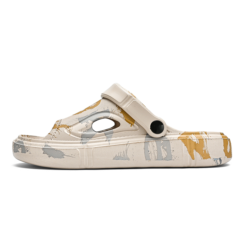 

LONGYING Пляжные сандалии мужские бежевые, цвет Beige