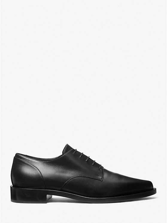 Туфли-оксфорды Annette из кожи Michael Kors, черный — фото 2