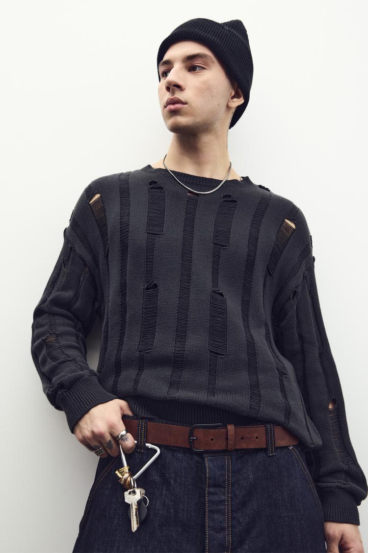 

Коричневый ремень из искусственной кожи Pull And Bear, коричневый
