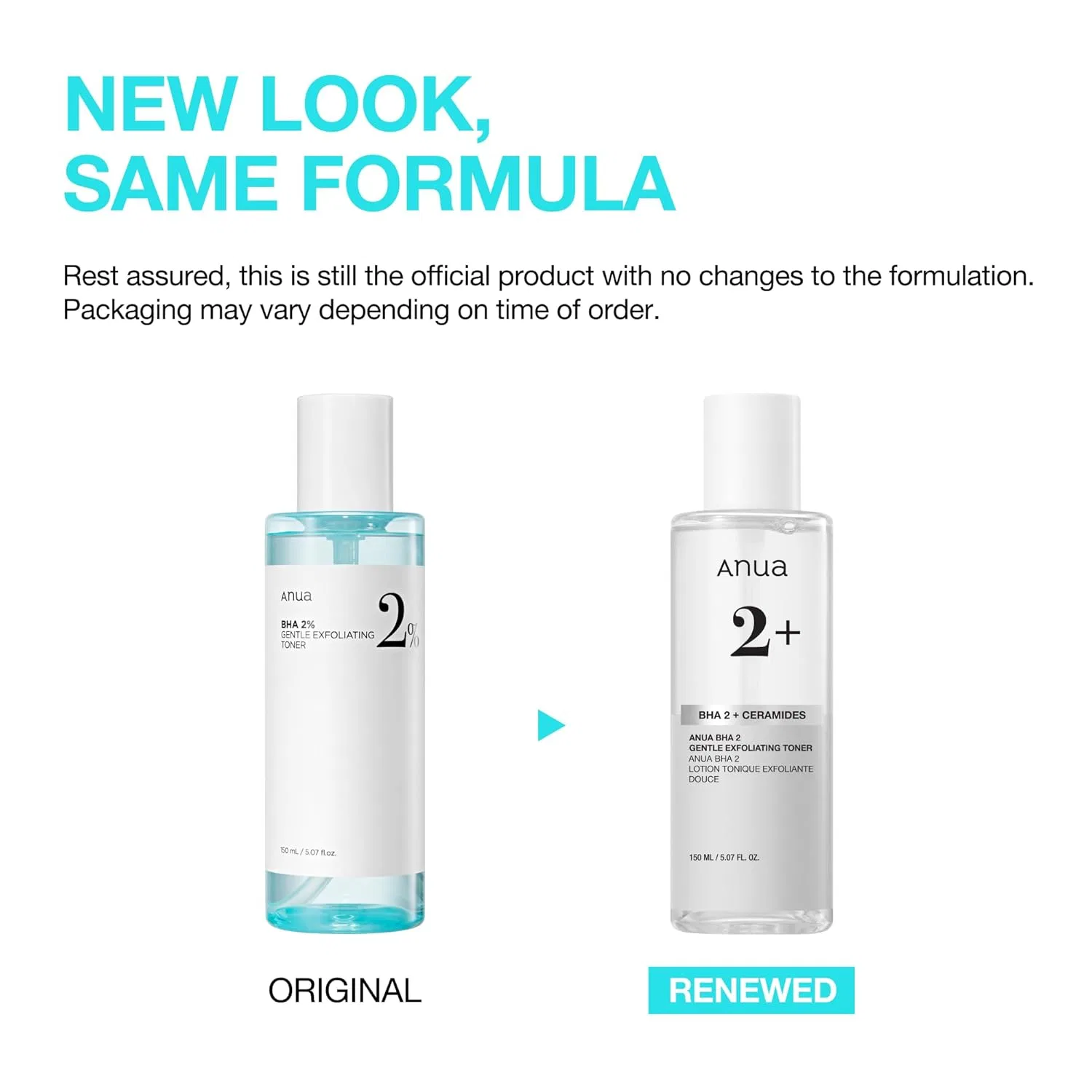 Тоник Anua — Мягкий отшелушивающий тонер «BHA % Gentle Exfoliating Toner» от, 150 мл — фото 2