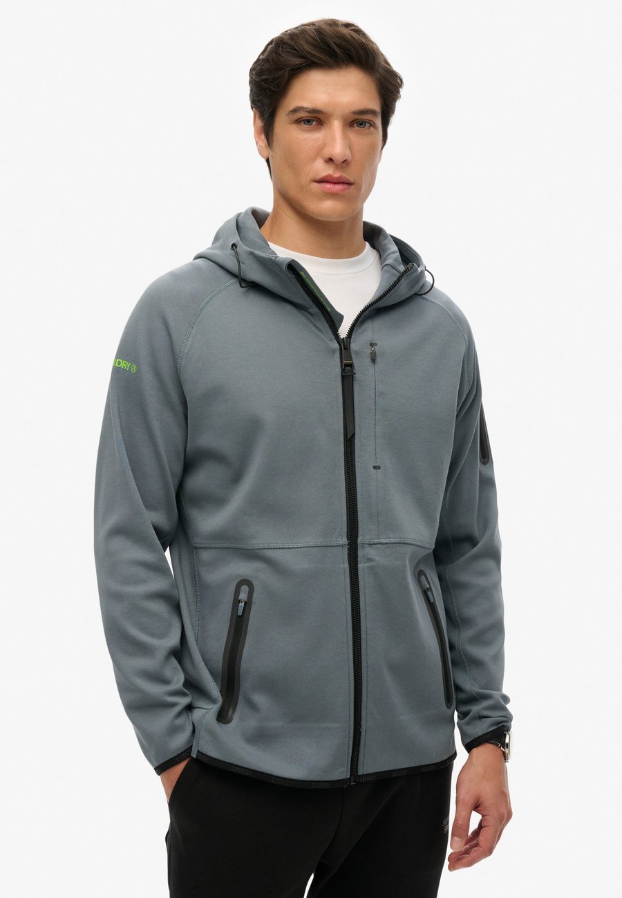 

Толстовка Superdry & Co TECH LOGO HOODIE, Stormy Weather Blue/Blue