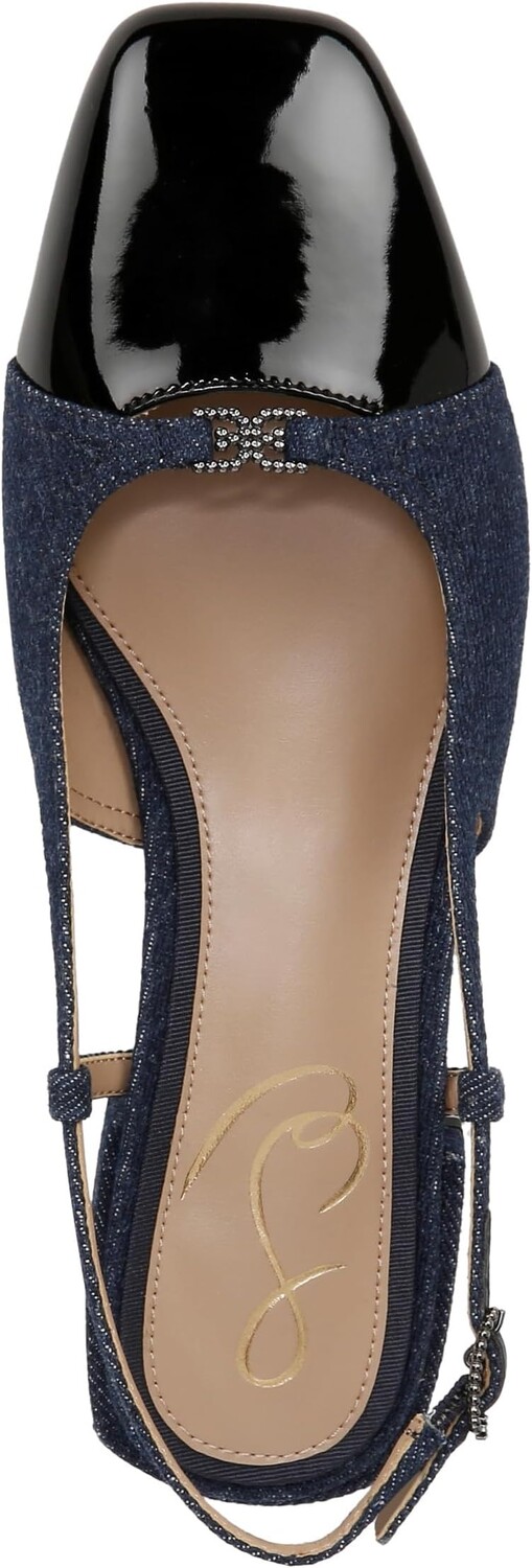 Туфли на плоской подошве Sam Edelman Kara 2, цвет Hudson Navy/Black — фото 2