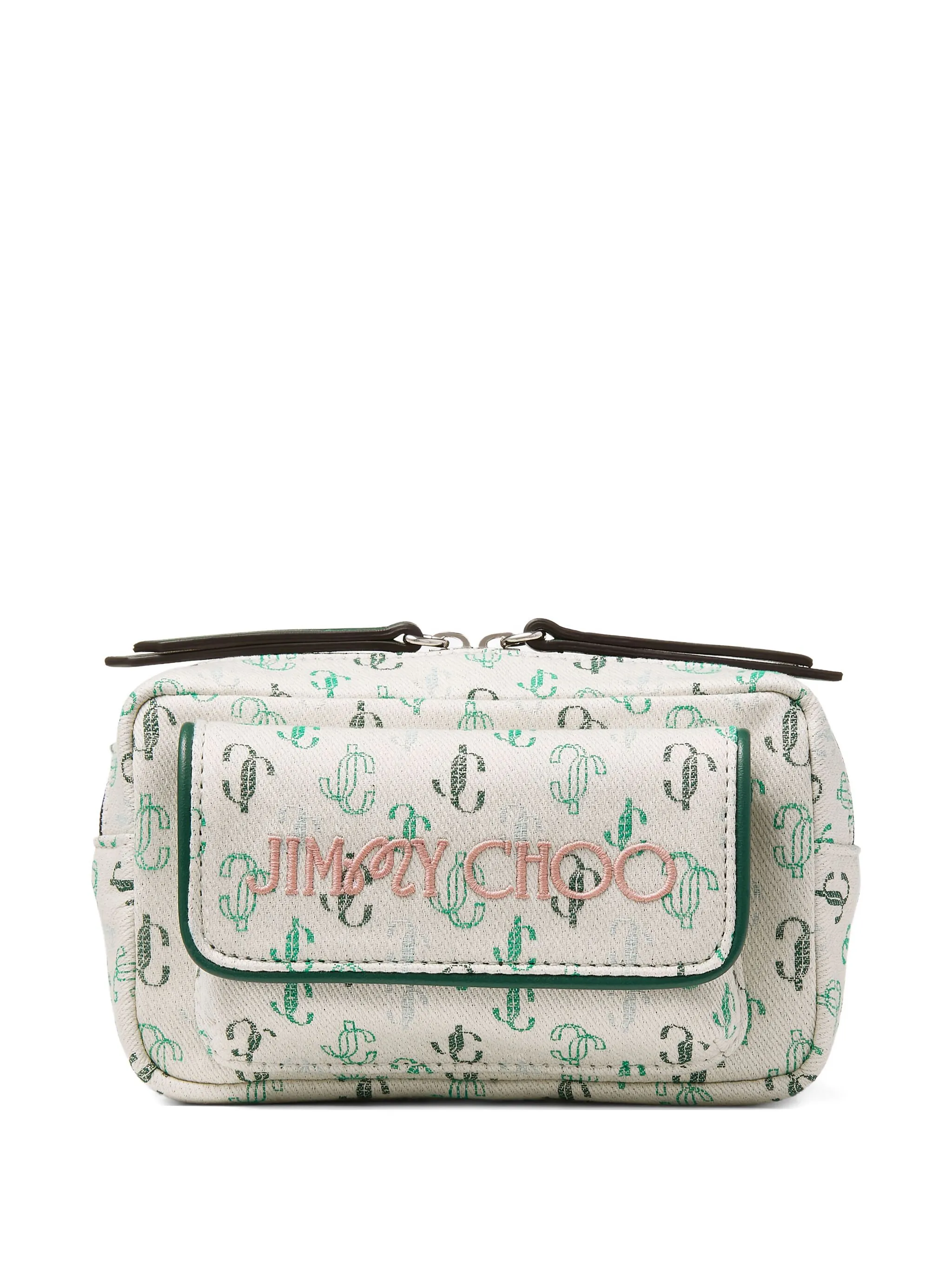 

Поясная сумка из коллаборации с Malbon 2.0 Jimmy Choo, нейтральный