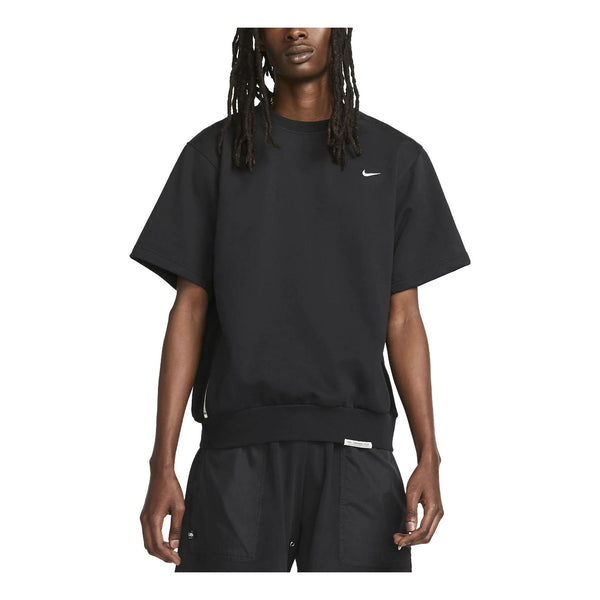 

Футболка Nike Dry Fit Standard Issue Short Sleeve Basketball Crew 'Black', черный