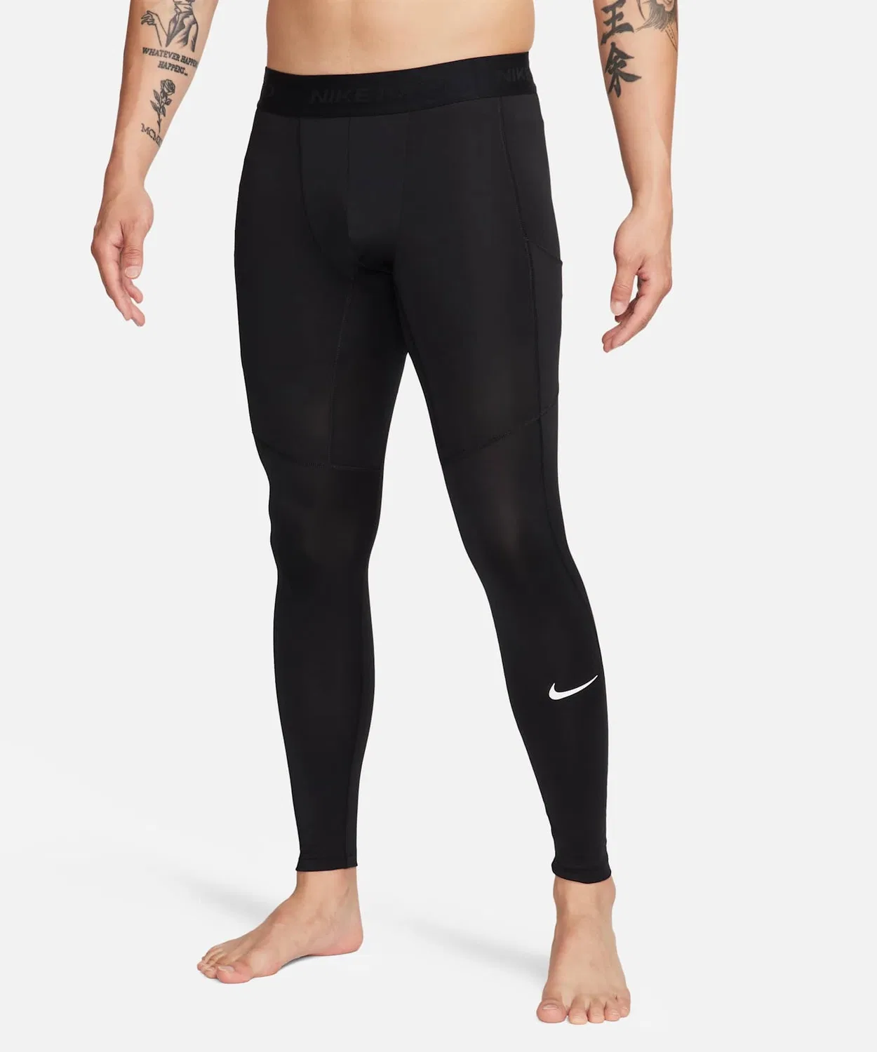 Фитнес-тайтсы Nike Pro Dri-FIT, чёрные — фото 2