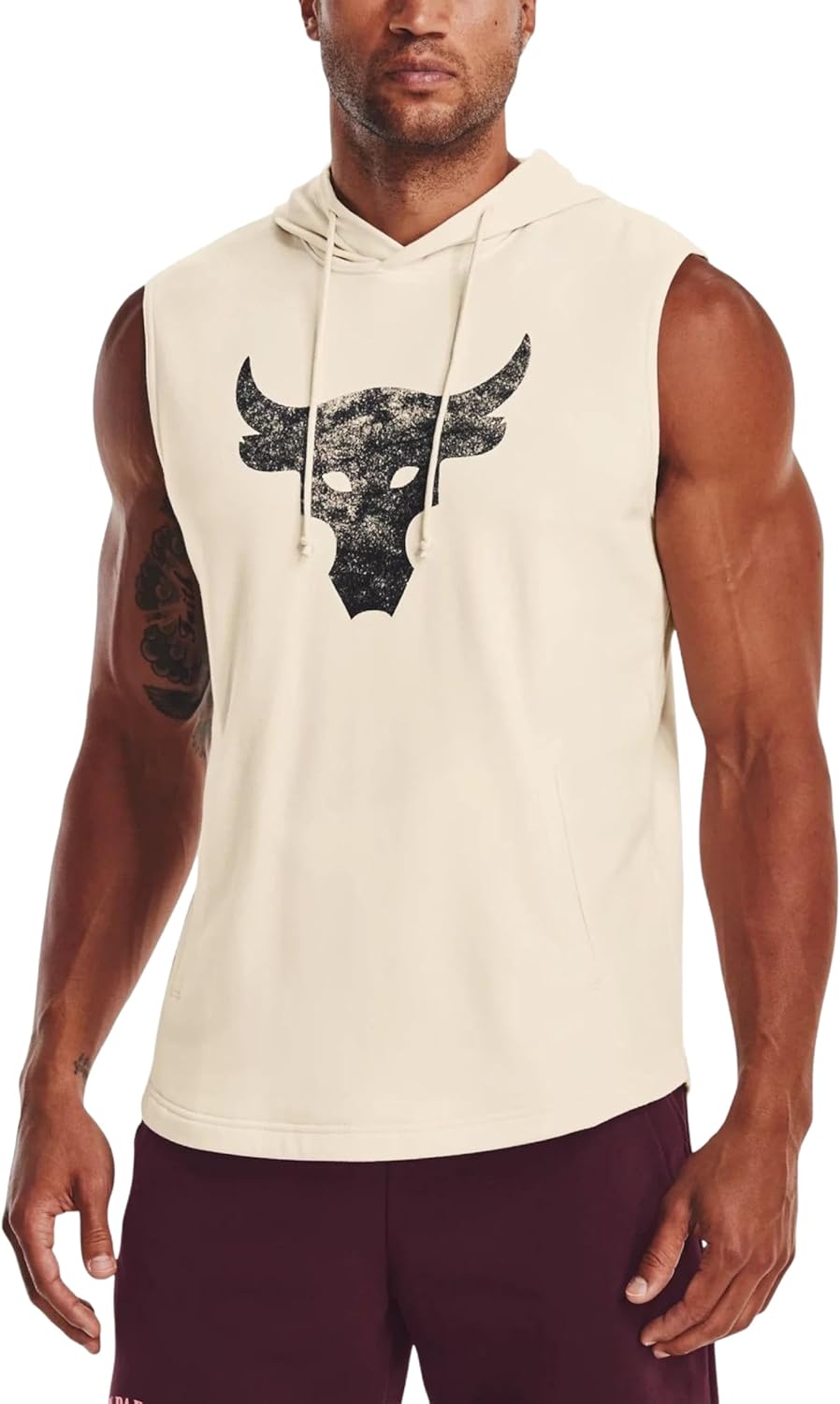 

Толстовка Under Armour Project Rock без рукавов, Off-White