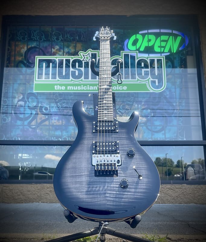 

Электрогитара PRS SE Floyd Custom 24 2023 Charcoal Burst