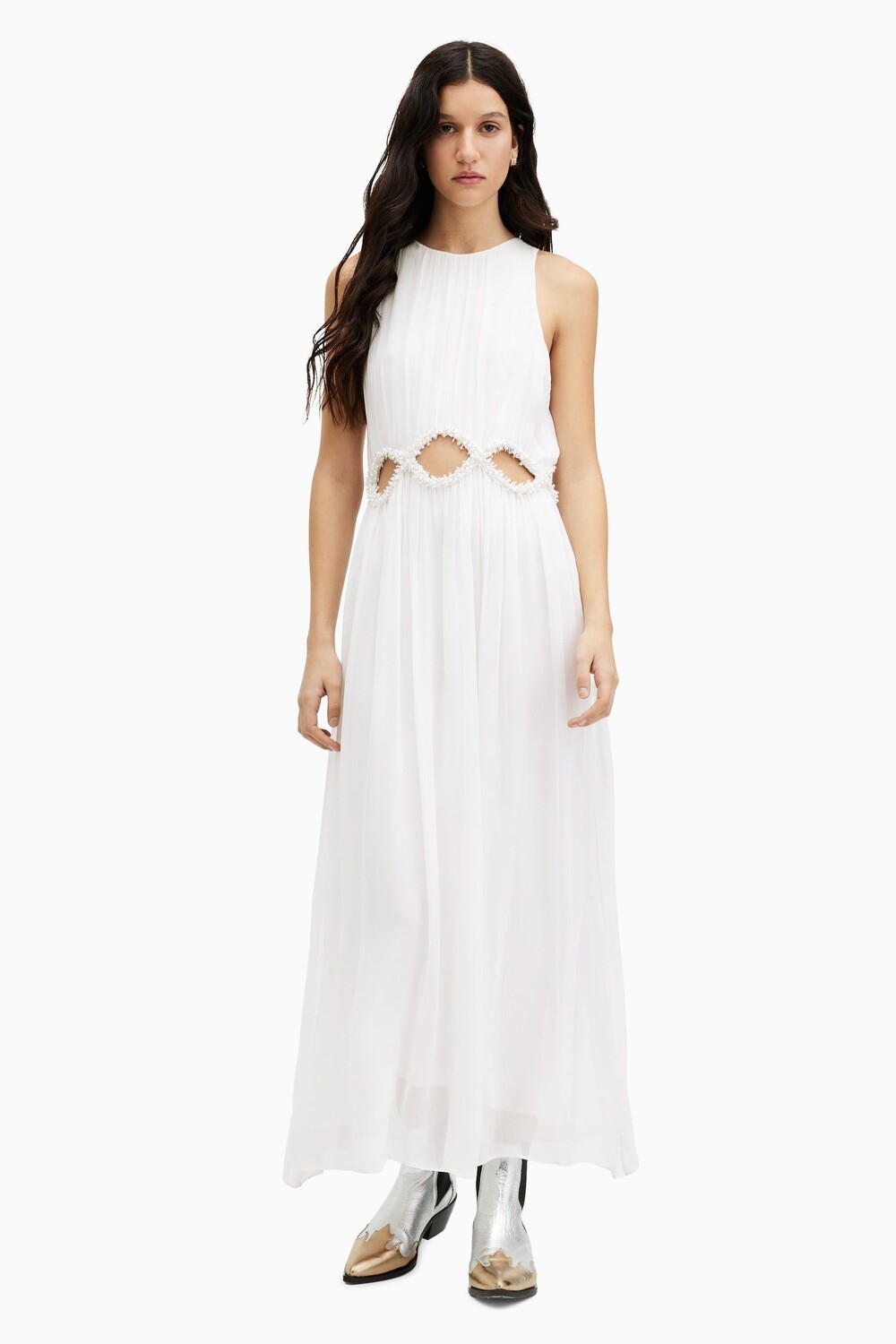 

Платье Allsaints Мейбл All Saints, белый