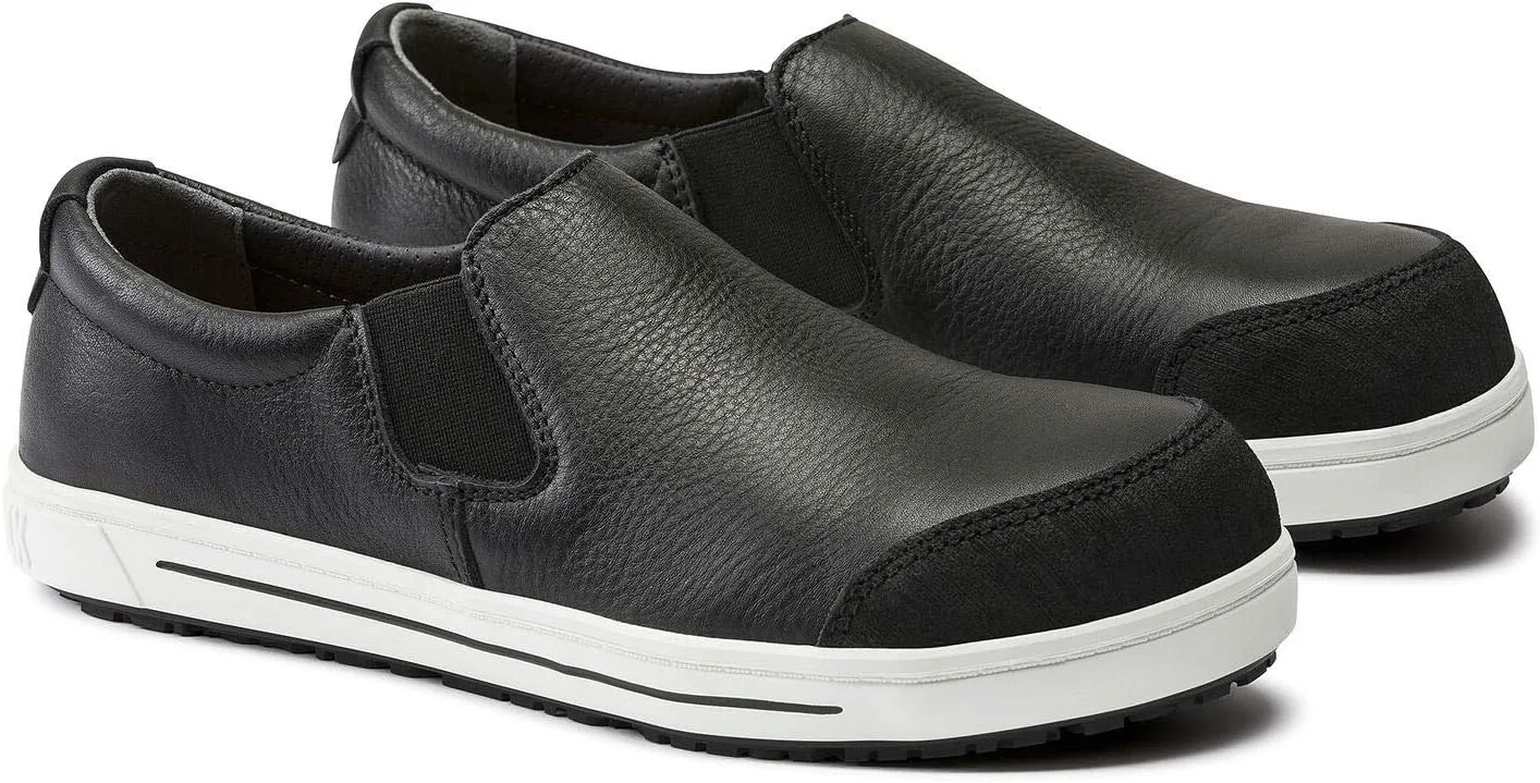Профессиональные защитные ботинки BIRKENSTOCK QS 400 унисекс, натуральная кожа, белые — фото 4