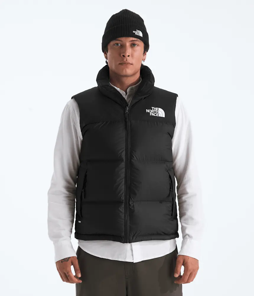 

Мужской ретро-жилет Nuptse 1996 года The North Face, TNF Black/Recycled Down