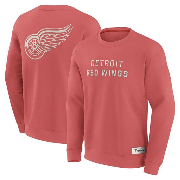 

Мужской красный свитшот detroit red wings elements future ground lettering Fanatics
