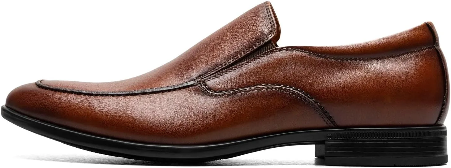 Мужские венецианские лоферы Florsheim Zaffiro Moc Toe, коньячный — фото 4