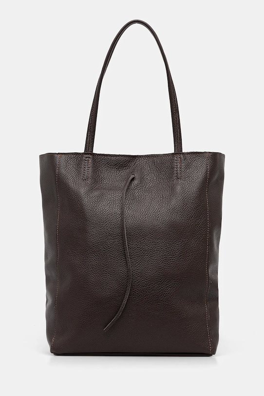 

Кожаная сумка Answear.Lab, коричневый