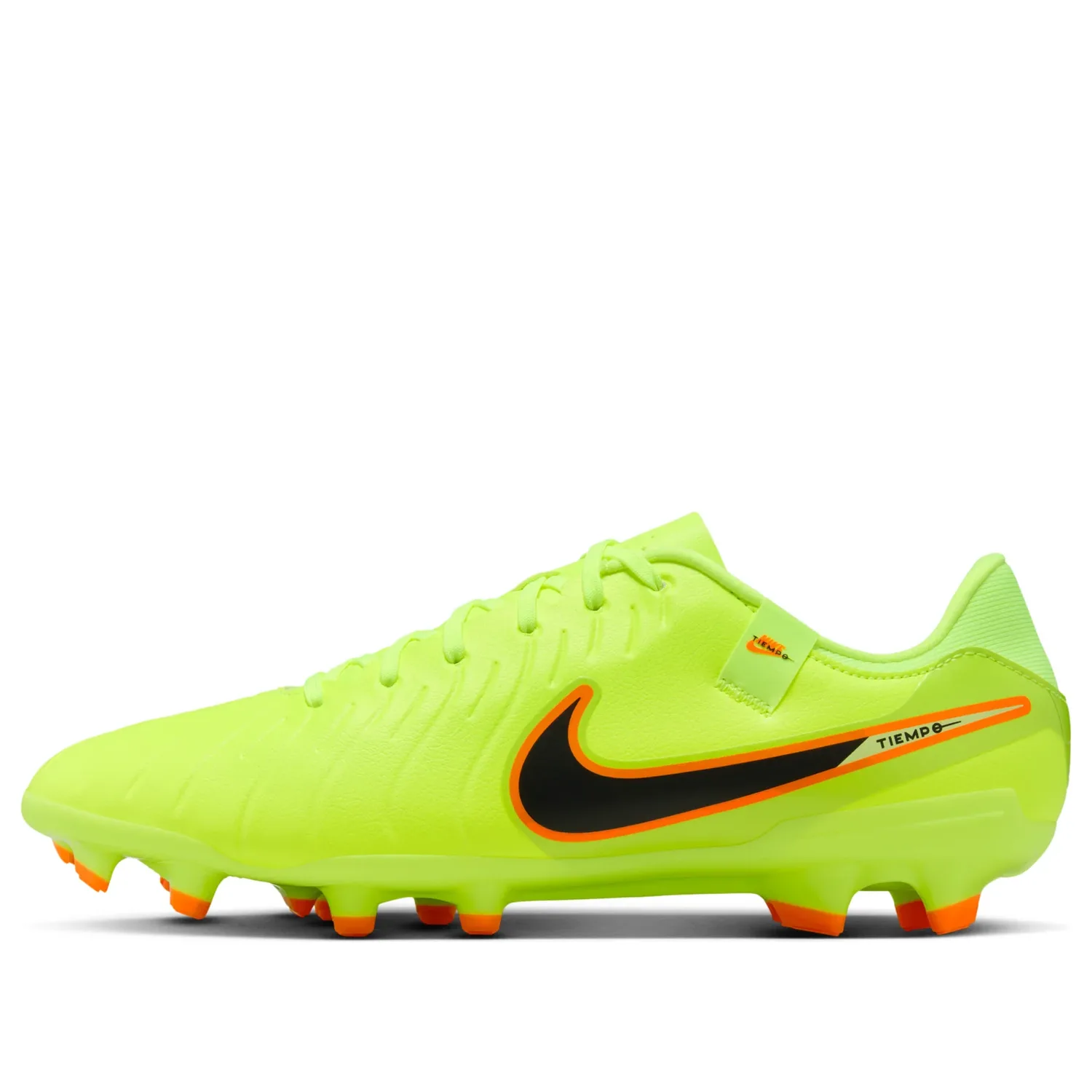 Кроссовки Nike Tiempo Legend 10 Academy MG 'Volt Black', зеленый