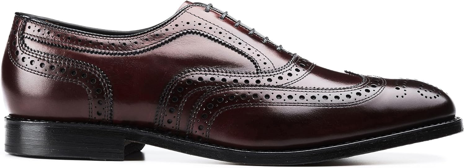 Мужские ботинки Allen Edmonds McAllister Wing Tip, темно-красный — фото 3