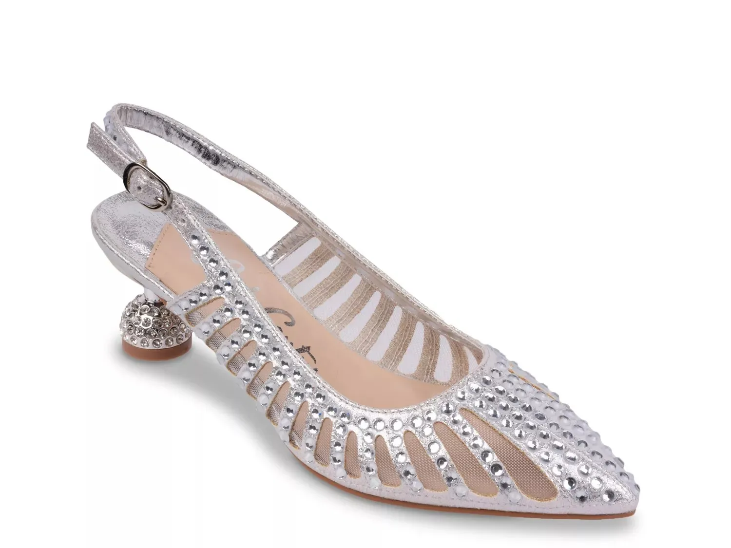 Туфли-лодочки Lady Couture Rosita, серебристый металлик
