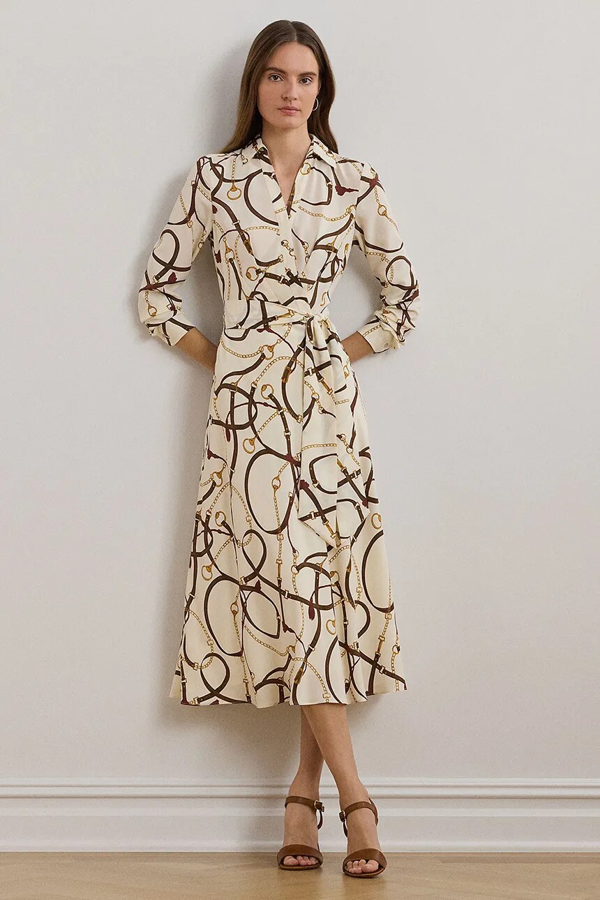 

Платье Lauren Ralph Lauren, бежевый