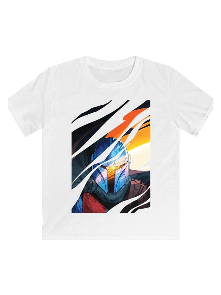 

Футболка F4NT4STIC Star Wars Mandalorian Glare, белый